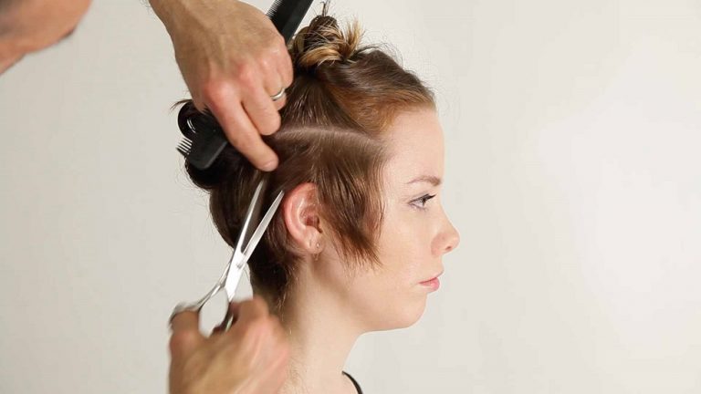 How To Cut A Pixie Haircut With Scissors Hairdressing Courses